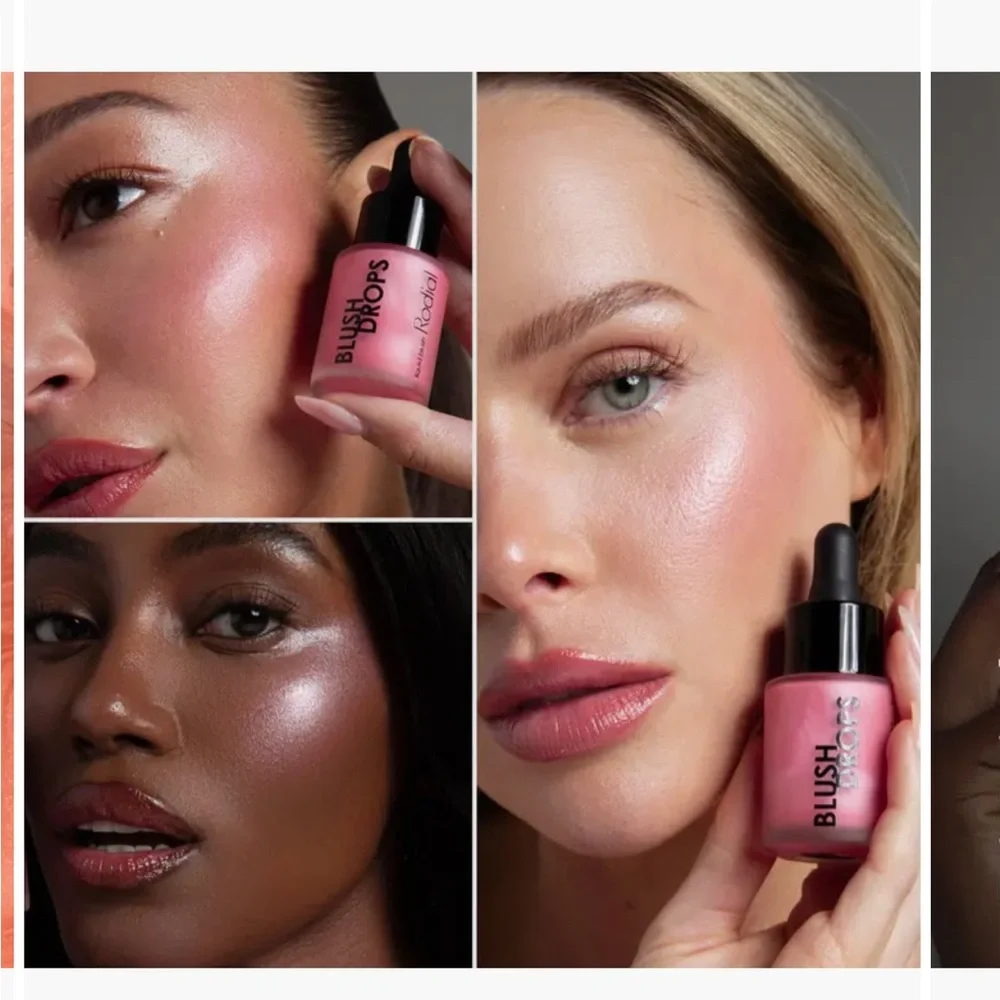 Brand New Rodial Blush Drops - Frosted Pink